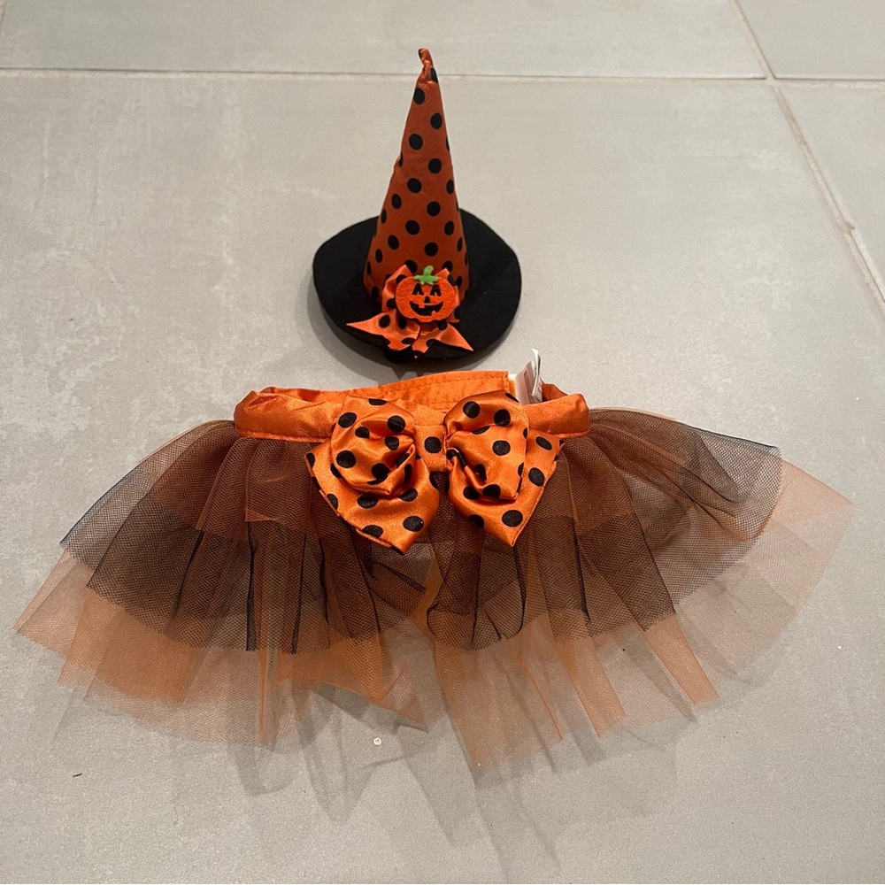 Pup Crew Witch Dog Costume XS/S